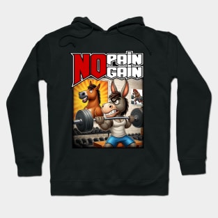 No Pain no Gain Mule Hoodie